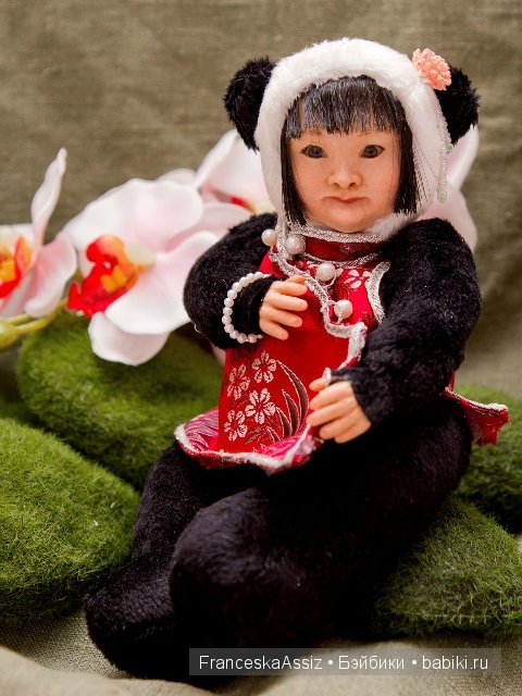 тедди-долл панда Сяо Хэ от FranceskaAssiz