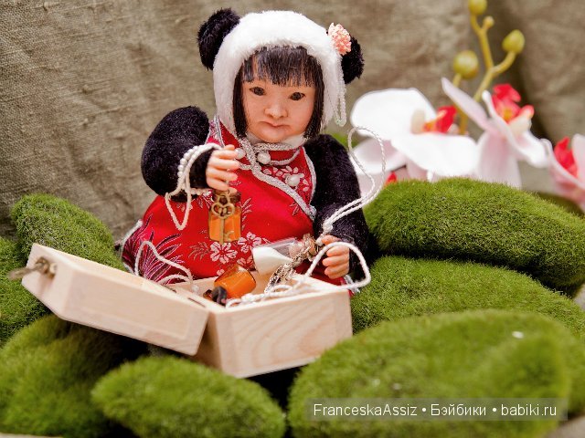 тедди-долл панда Сяо Хэ от FranceskaAssiz