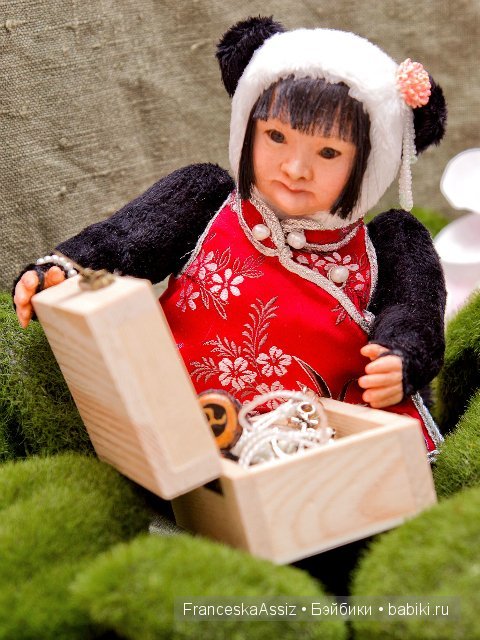 тедди-долл панда Сяо Хэ от FranceskaAssiz