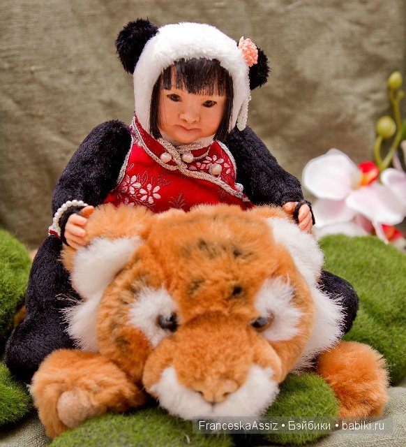 тедди-долл панда Сяо Хэ от FranceskaAssiz