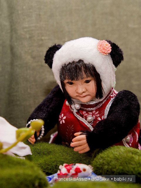 тедди-долл панда Сяо Хэ от FranceskaAssiz