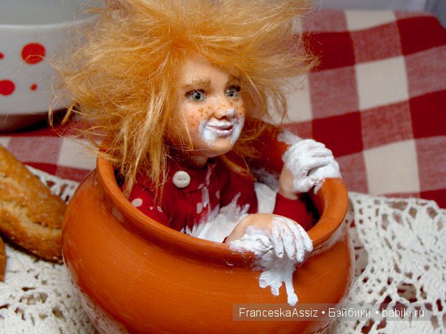 домовенок Кузька (авторская кукла)