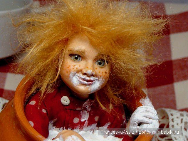 домовенок Кузька (авторская кукла)