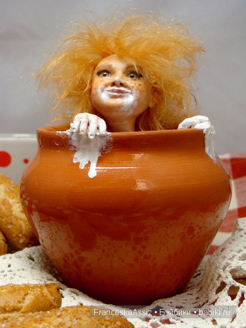 домовенок Кузька (авторская кукла)