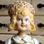 Отреставрированная прибалтийка-болванчик 50-х годов СССР