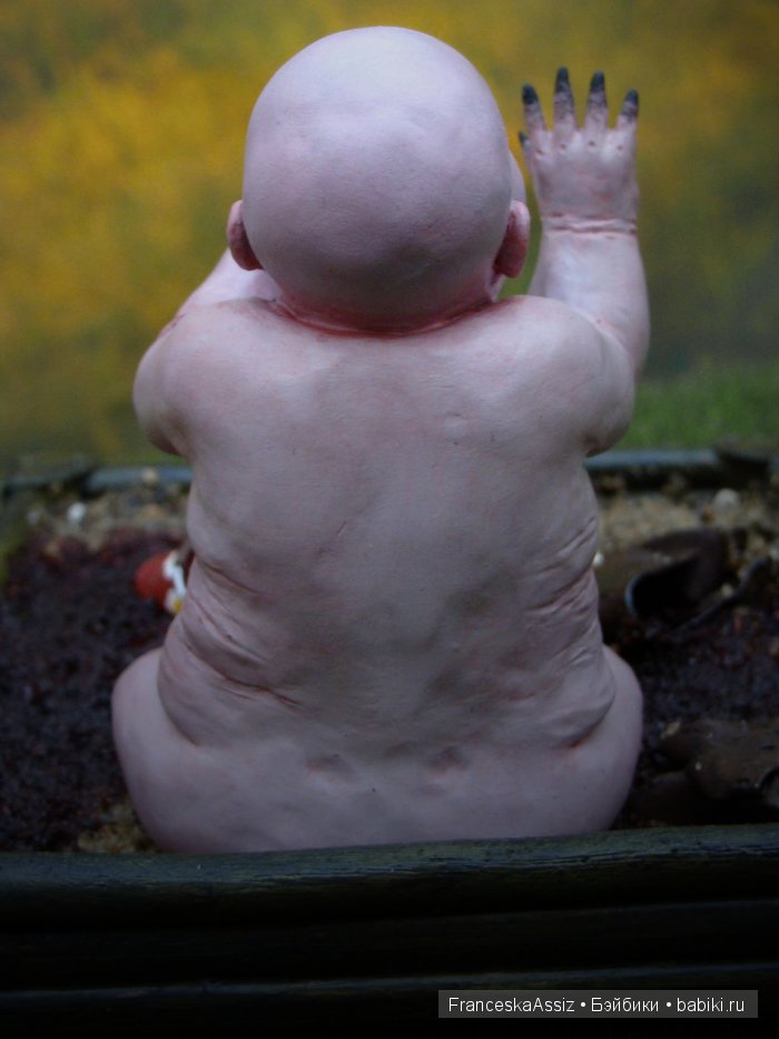 авторская кукла Детеныш Рукоглаза