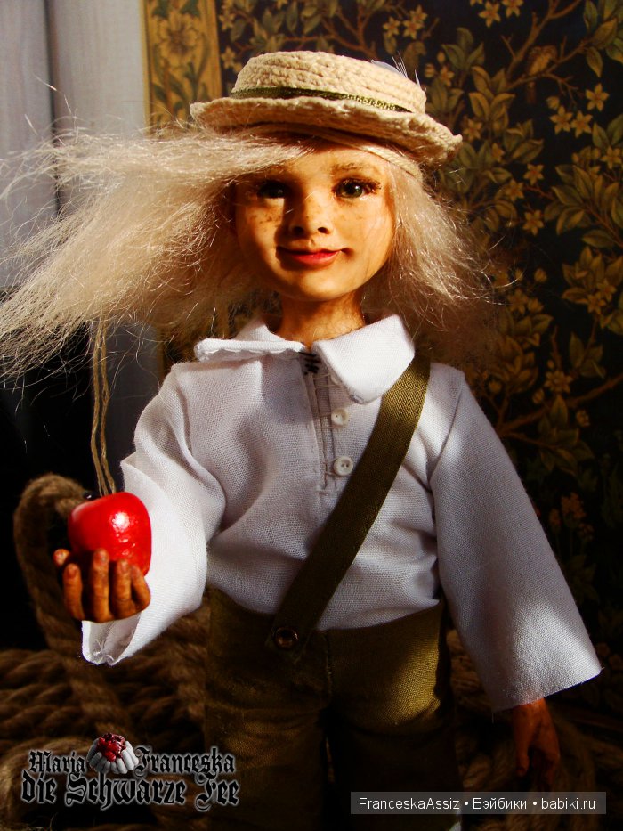 Том Сойер, авторская кукла