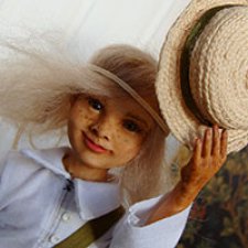 Авторская кукла Том Сойер, процесс создания, часть 1