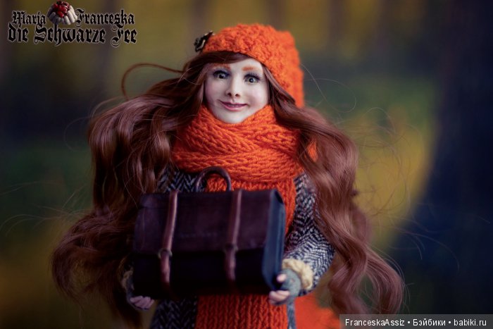 Авторская кукла Лисонька