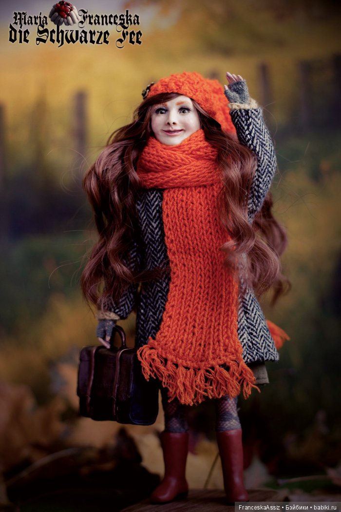 Авторская кукла Лисонька