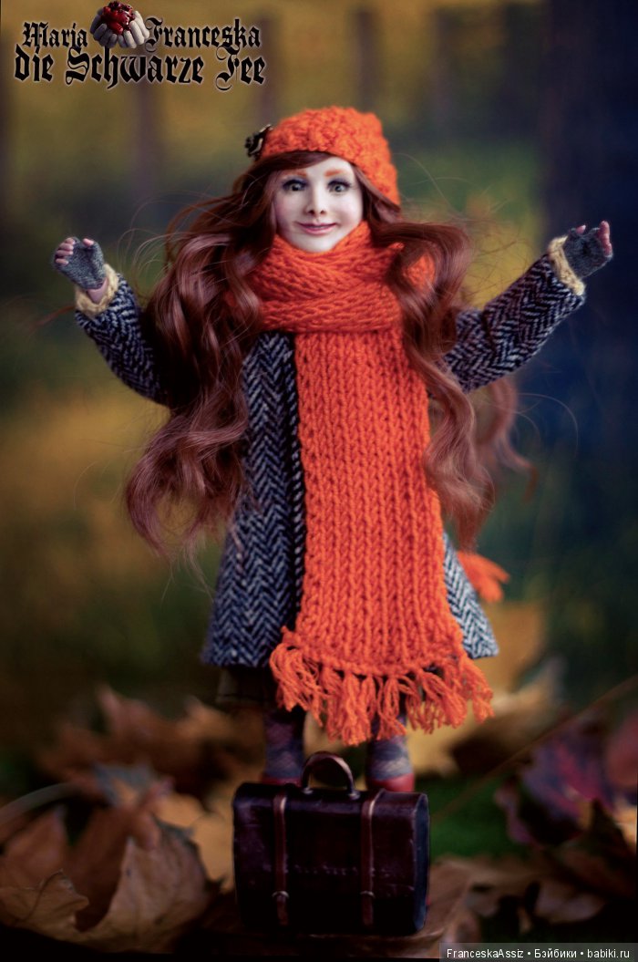 Авторская кукла Лисонька