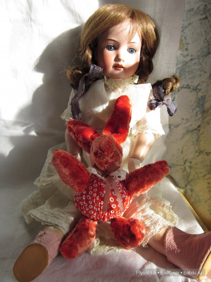 Плюшевый зайка, реплика. Первый опыт (фото 6)