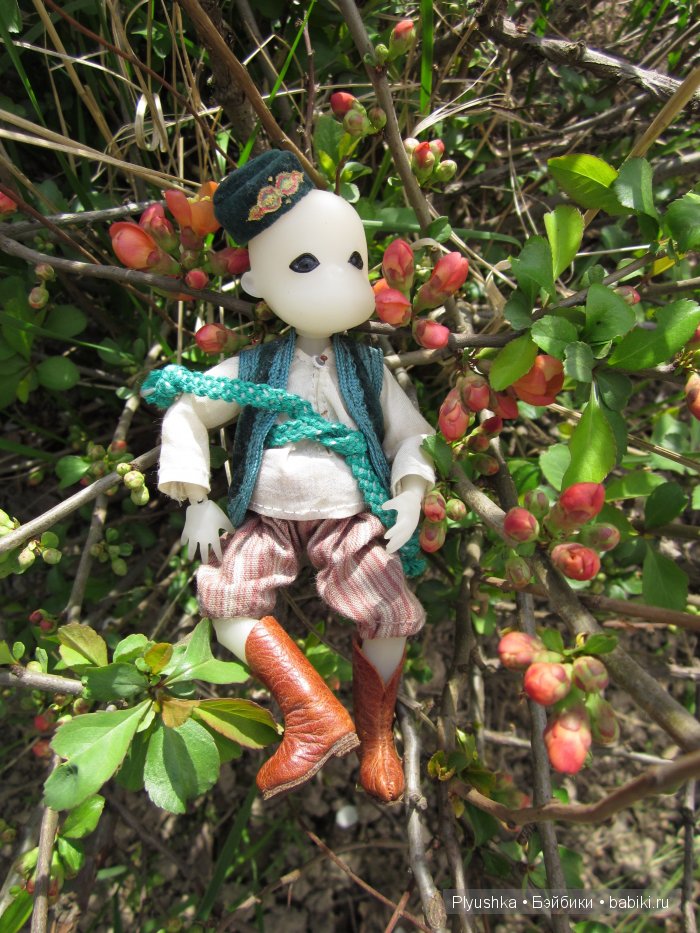 Весеннее цветение. И куклы (фото 8)