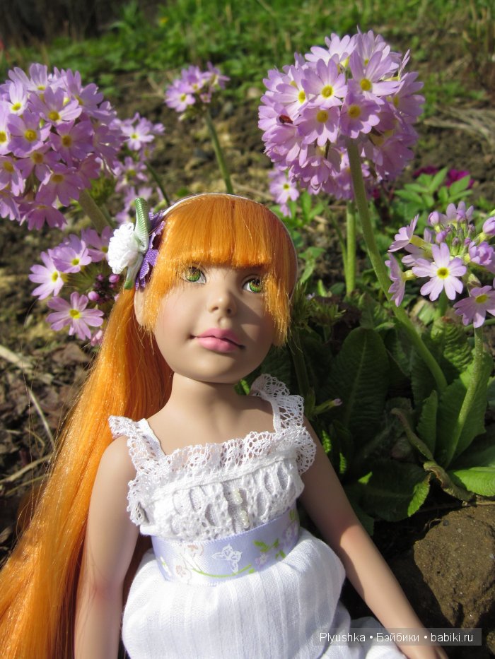 Весеннее цветение. И куклы