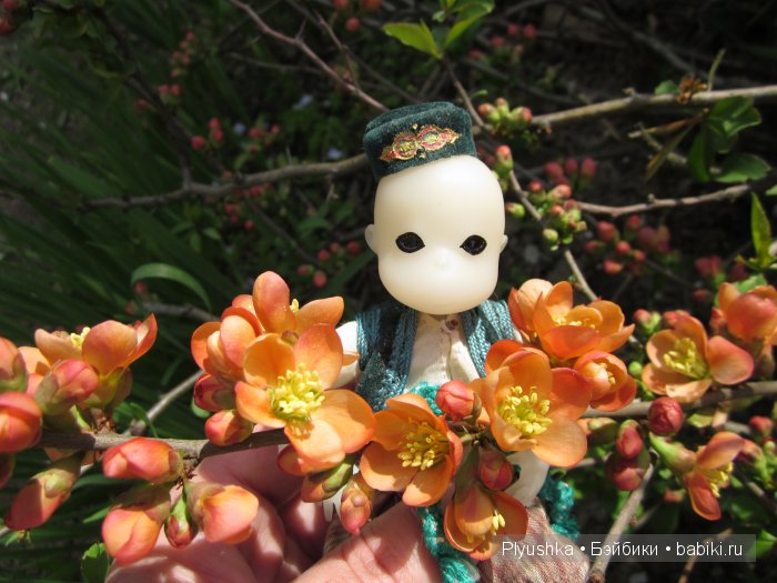 Весеннее цветение. И куклы (фото 9)