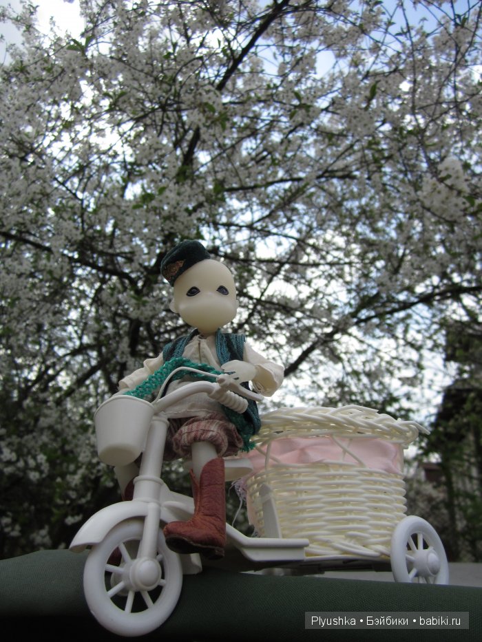 Весеннее цветение. И куклы (фото 4)