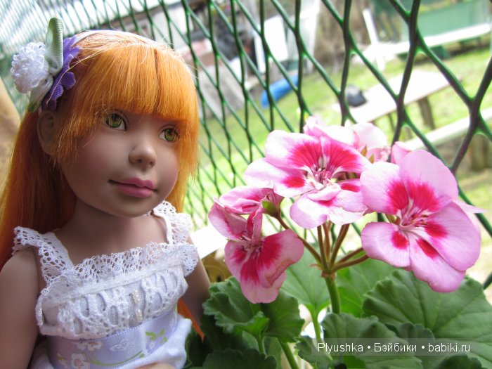 Весеннее цветение. И куклы (фото 10)