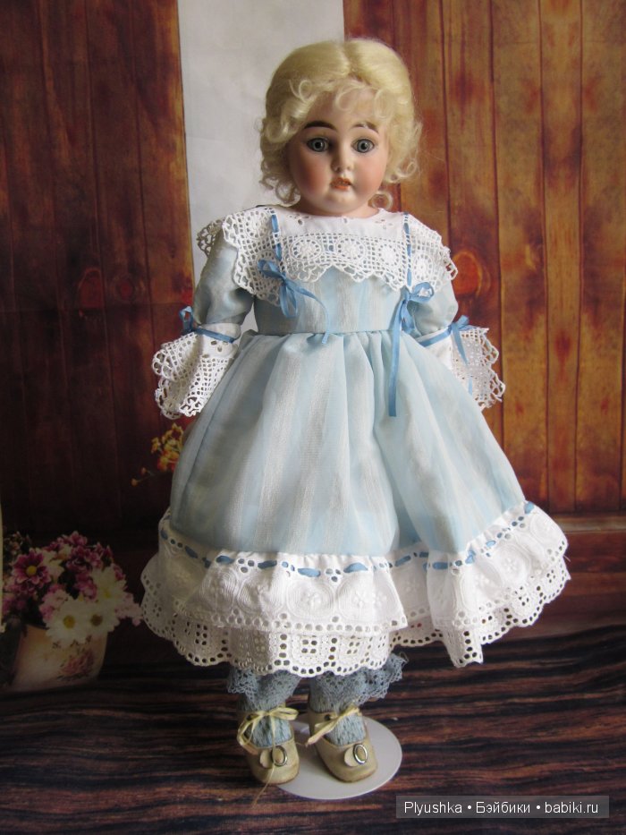 Наряд для барышни Натали. Девочка - пироженка (Armand Marseille 3200 DEP)