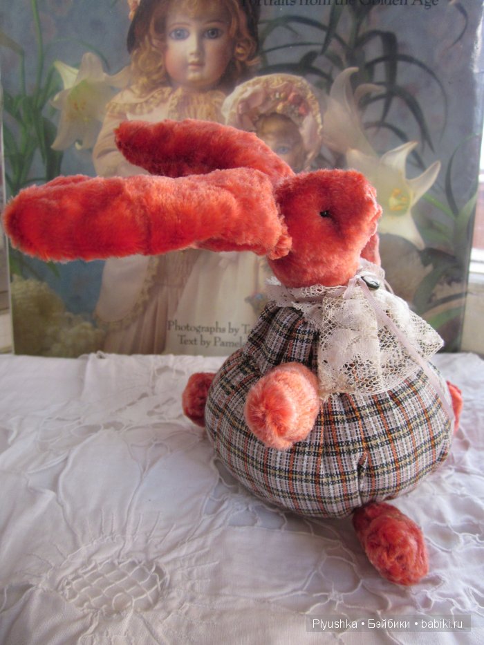 Заяц II, реплика зайчика 1934г. артели «Художественная игрушка» (фото 5)