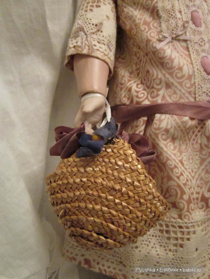 Новое платье для Гуси. Крем - карамель. Armand Marseille 390 (фото 5)