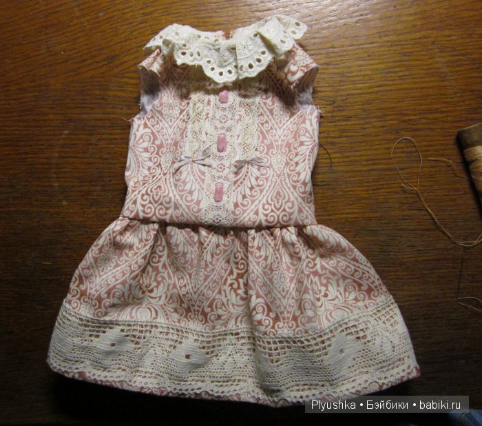 Новое платье для Гуси. Крем - карамель. Armand Marseille 390 (фото 8)