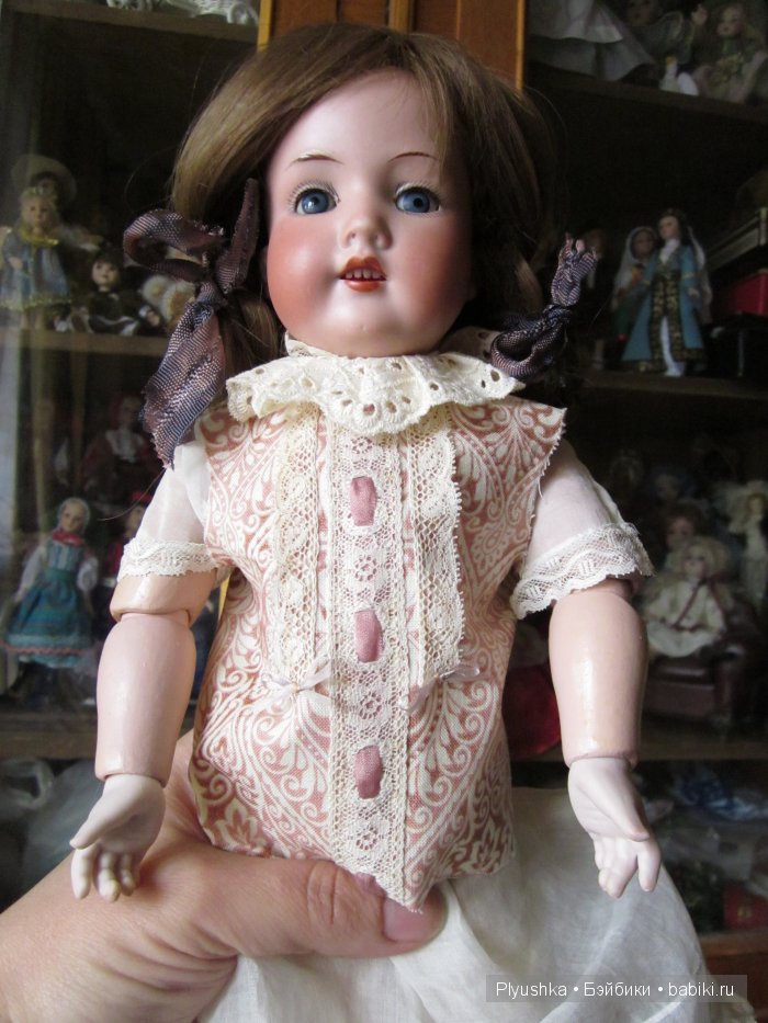 Новое платье для Гуси. Крем - карамель. Armand Marseille 390 (фото 7)