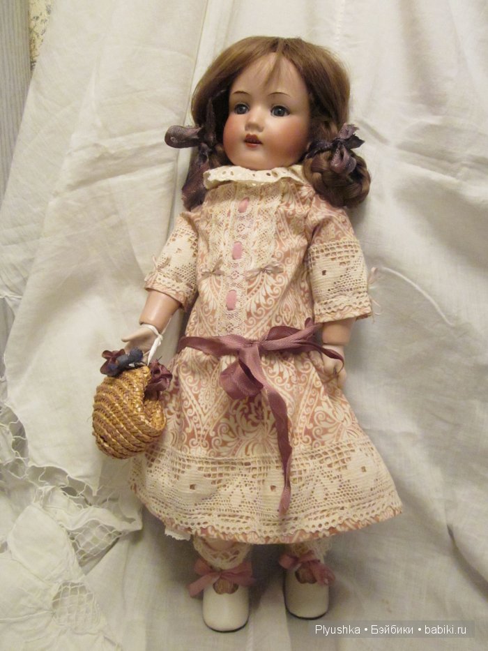 Новое платье для Гуси. Крем - карамель. Armand Marseille 390 (фото 3)