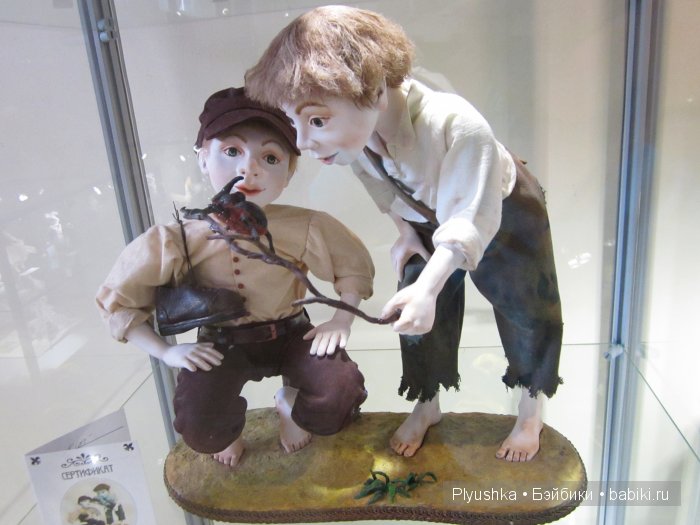 Выставка Фарфоровых кукол в Мытищинской Галерее 2015. Фоторепортаж (фото 10)