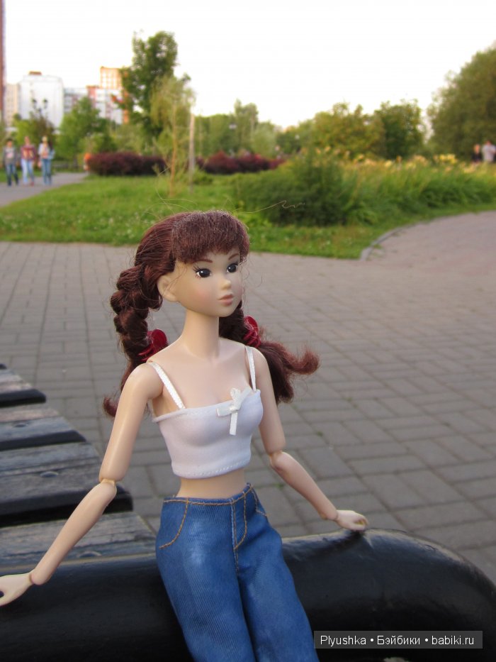 Последние тёплые денёчки. Прогулка Фумико, куклы Момоко (фото 4)