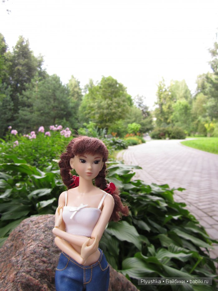 Последние тёплые денёчки. Прогулка Фумико, куклы Момоко (фото 3)