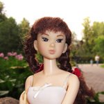 Последние тёплые денёчки. Прогулка Фумико, куклы Момоко