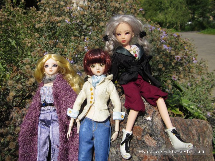 Первая осенняя прогулка моей банды 1:6