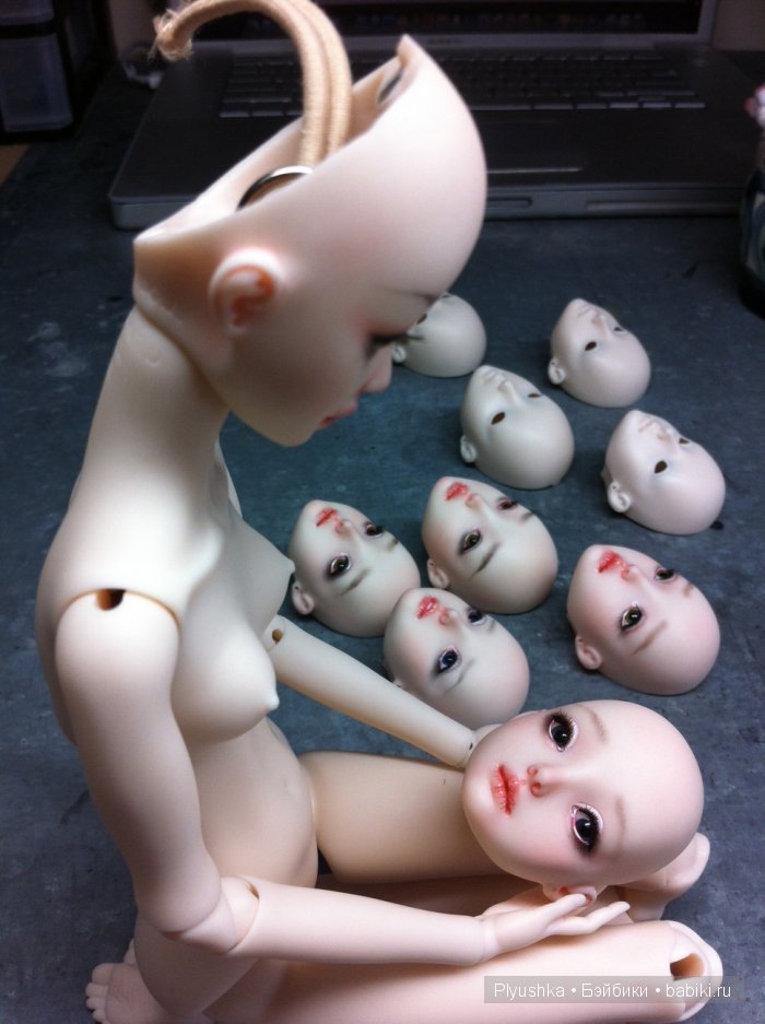 Полиуретановые куколки Марины Бычковой, Resin Enchanted Dolls