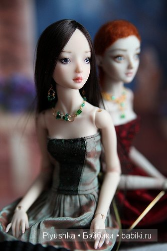 Полиуретановые куколки Марины Бычковой, Resin Enchanted Dolls