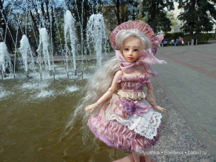 Наши прогулки. Часть 3. Лиза у фонтана. Хвасты (фото 3)