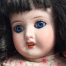 Антикварная французская кукла Limoges. Чёрная пятница! Снижение цены только на 1 день! 25 000 руб!