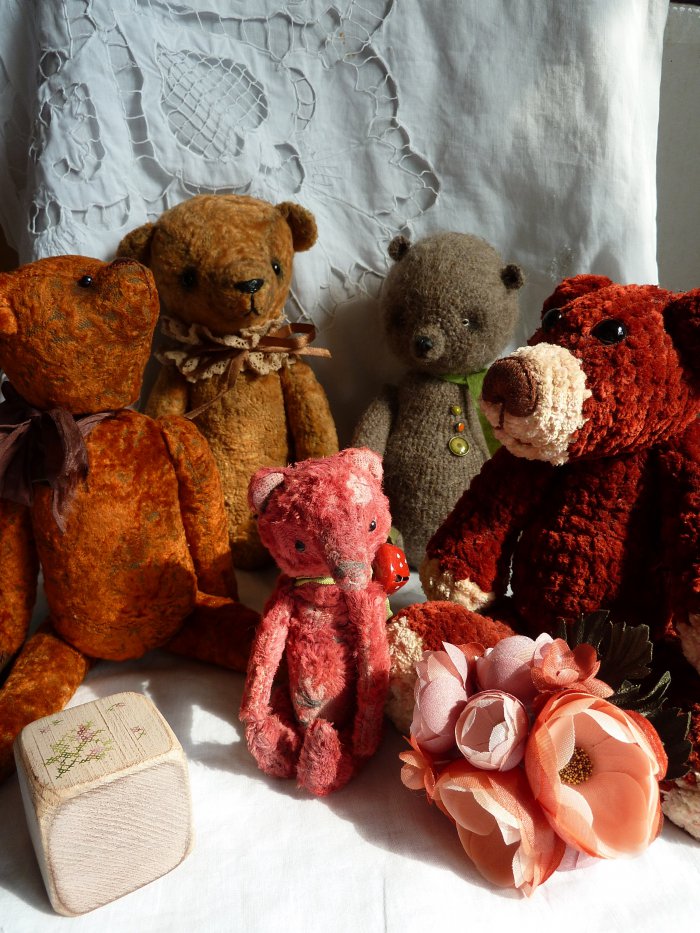 Новенький и моя коллекция авторских мишек тедди (фото 6)