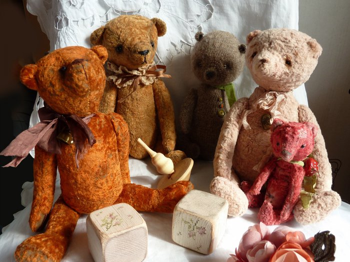 Новенький и моя коллекция авторских мишек тедди (фото 5)