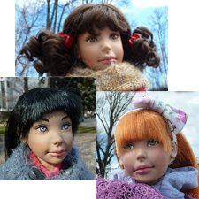 Мои Лиэнночки на прогулке и дома