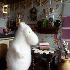 Кухня для Муми-мамы. 1/12