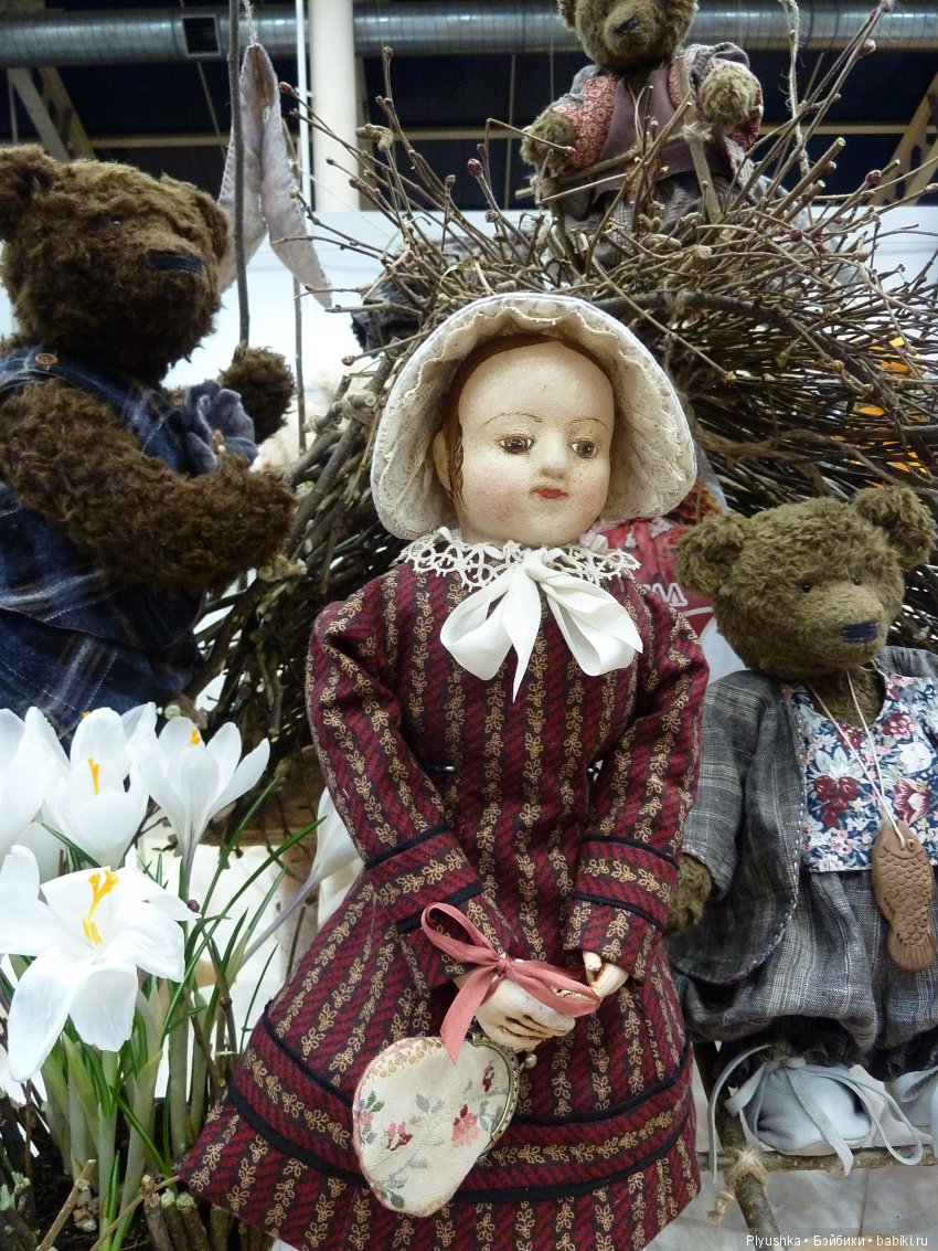 Антикварные куклы на выставке "Весенний бал кукол на Тишинке" 2018 г., и всё что меня тронуло. Фотоотчет