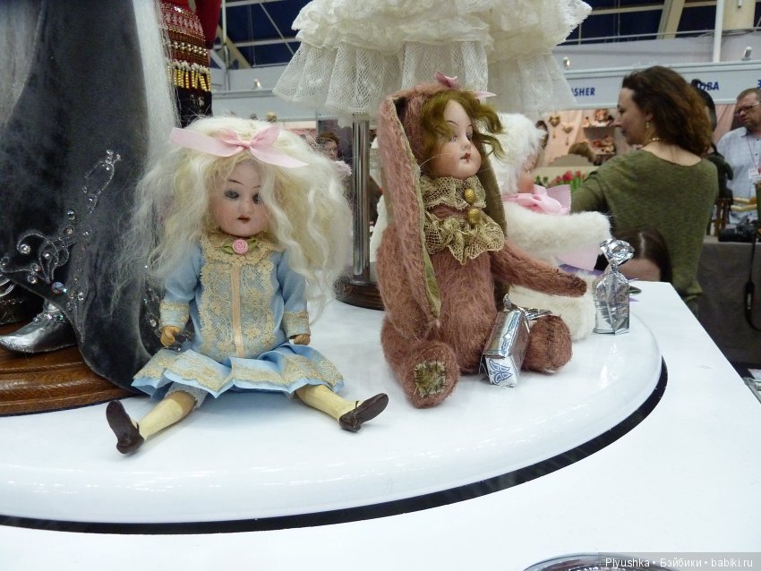 Антикварные куклы на выставке "Весенний бал кукол на Тишинке" 2018 г., и всё что меня тронуло. Фотоотчет (фото 5)