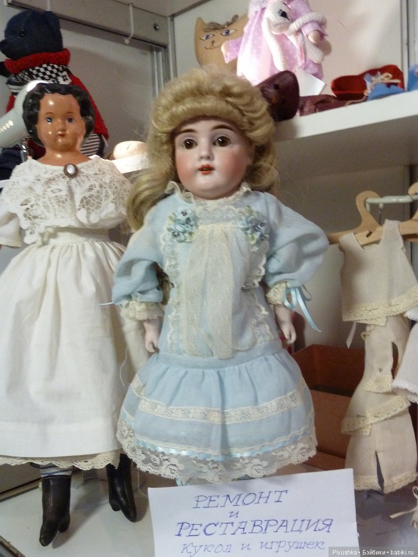 Антикварные куклы на выставке "Весенний бал кукол на Тишинке" 2018 г., и всё что меня тронуло. Фотоотчет (фото 8)