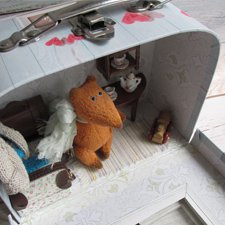 Лис Люк и его домик - чемодан