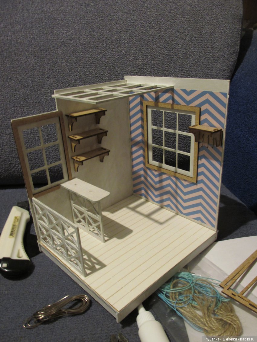 Страдания по домикам. Точнее румбоксу и садовой беседке (фото 2)