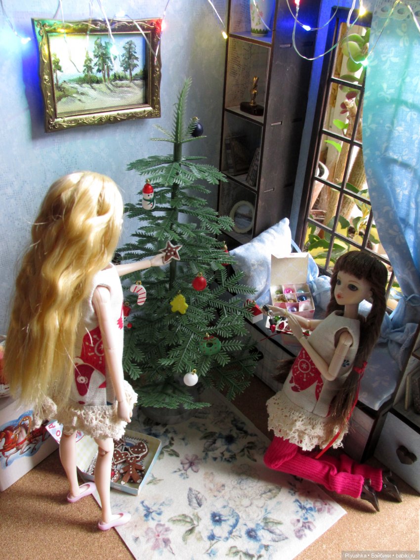 Постконкурсное. Как мои Джеечки наряжали ёлку | Бэйбики Постконкурсное. Как мои Джеечки наряжали ёлку (фото 4)