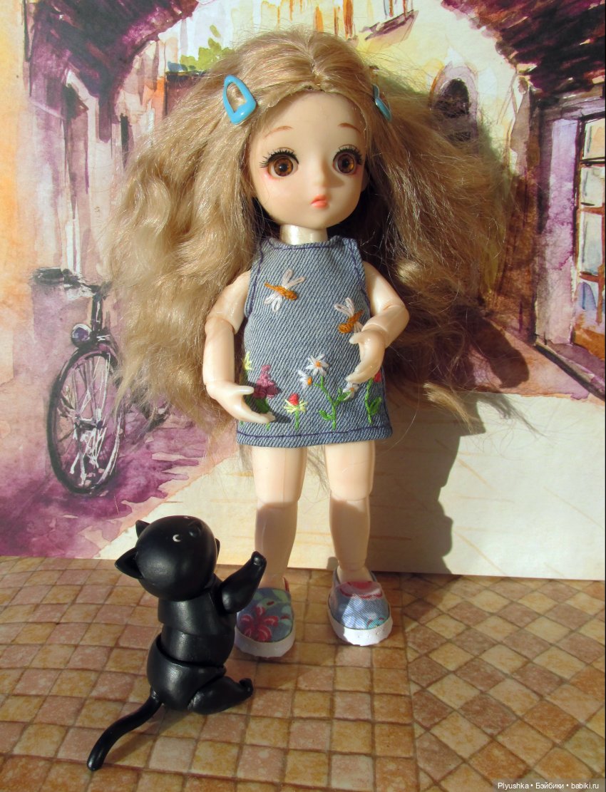 Оливка любит наряжаться. И котиков (фото 2)