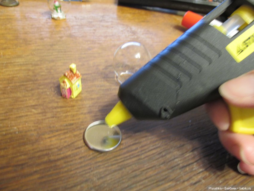 Снежные шары для кукол. Я это сделал