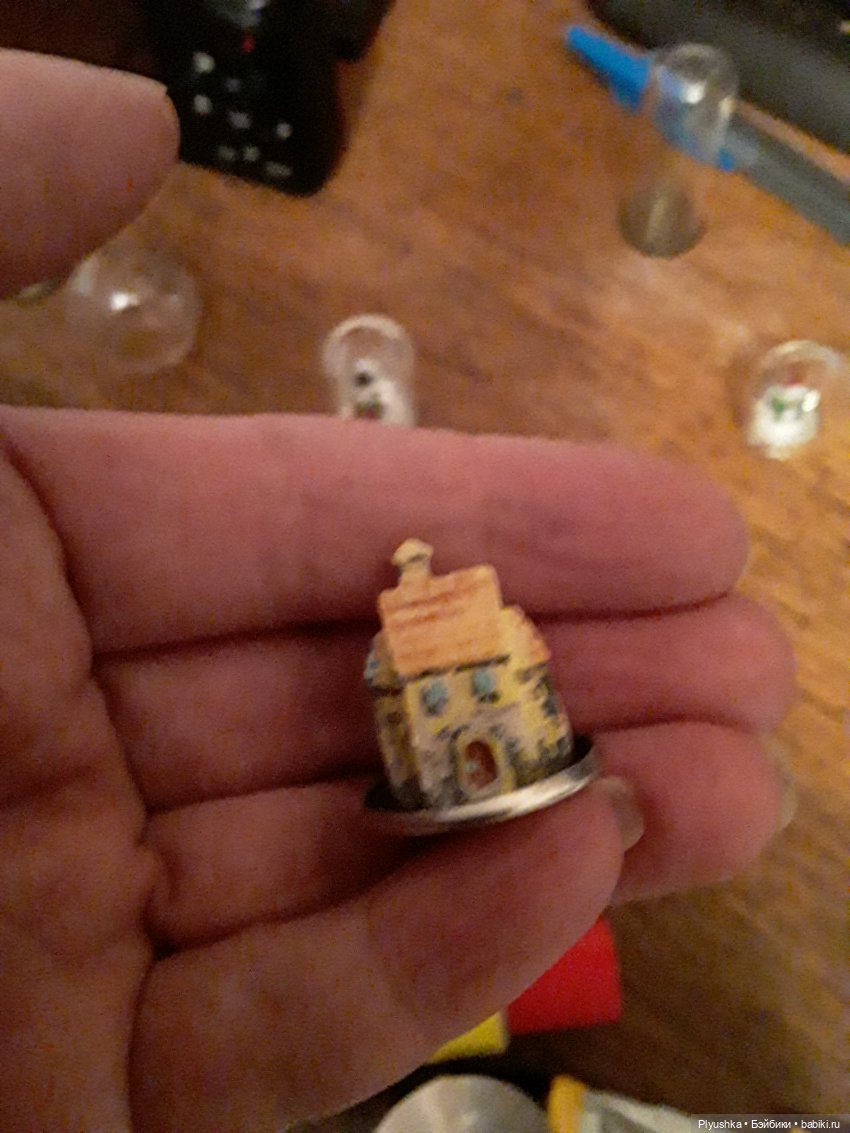 Снежные шары для кукол. Я это сделал