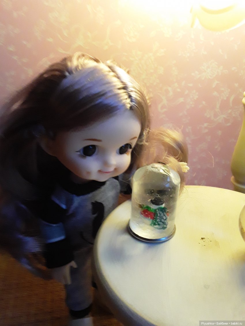 Снежные шары для кукол. Я это сделал